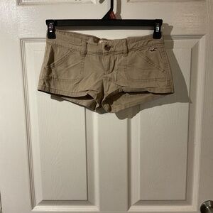 Hollister SoCal Social Stretch Tan Khaki Shorts
